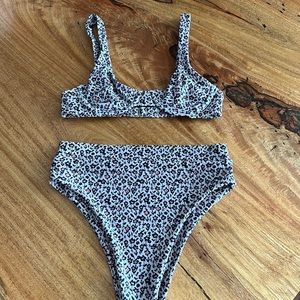Lokahi Swimwear Floral Print Bikini Set